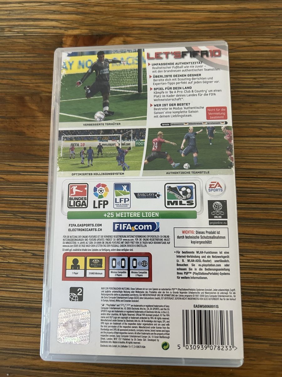 Giochi: FIFA 10 PSP – Usato da Gland venduto da Helderap 1