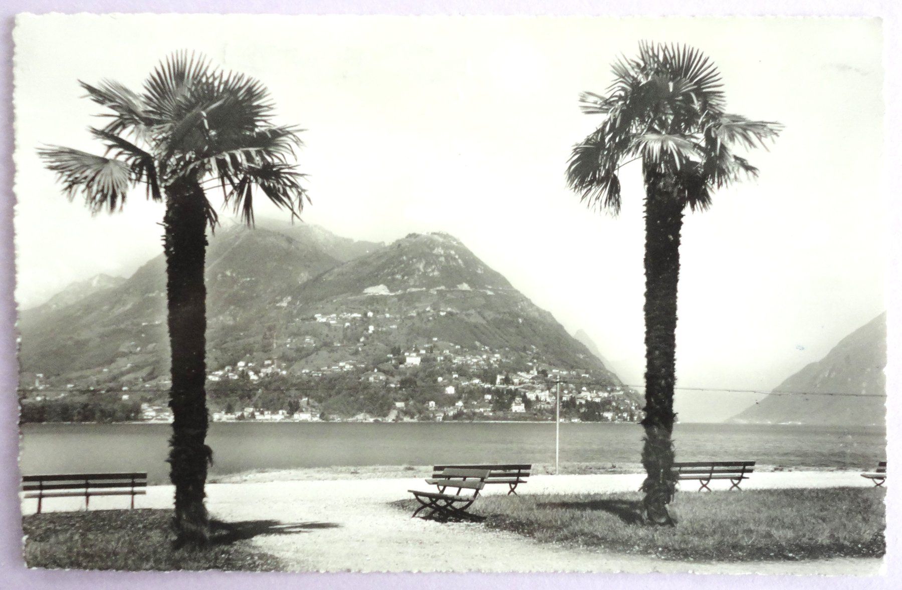 Ansichtskarten: Lugano-Paradiso, Monte Brè – Gebraucht aus Fétigny von Billy2miny