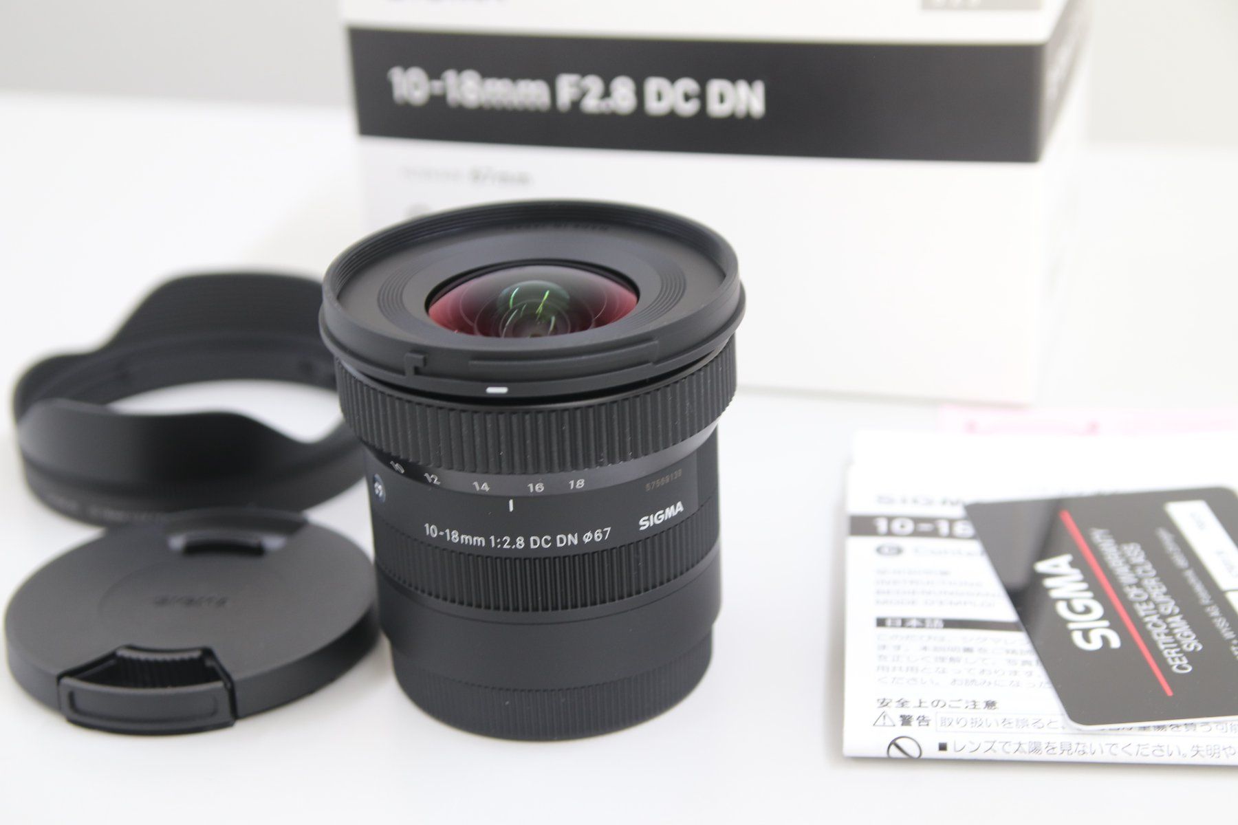 Sigma Objektive: Sigma 10-18mm 2.8 DC DN Sony E-Mount / NEU – Neu und originalverpackt aus Zofingen von OWYSSAG 3