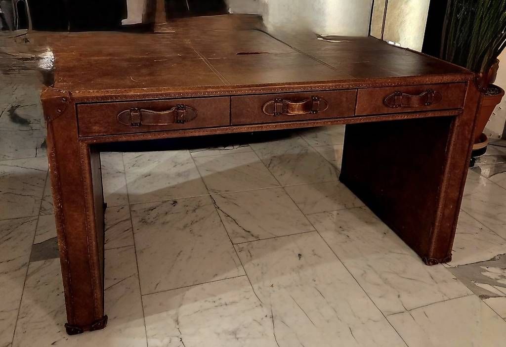 Scrivanie: Exclusiv Leder Schreibtisch  – Usato da Wollerau venduto da avl_5jlw 1