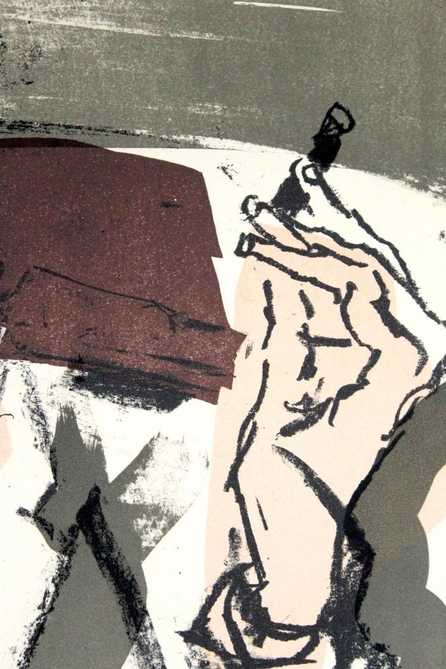 Grafica & Litografie: VARLIN (Swiss, 1900-1977) Ernst Scheidegger, Lithographie – Usato da Bern venduto da Arting 2