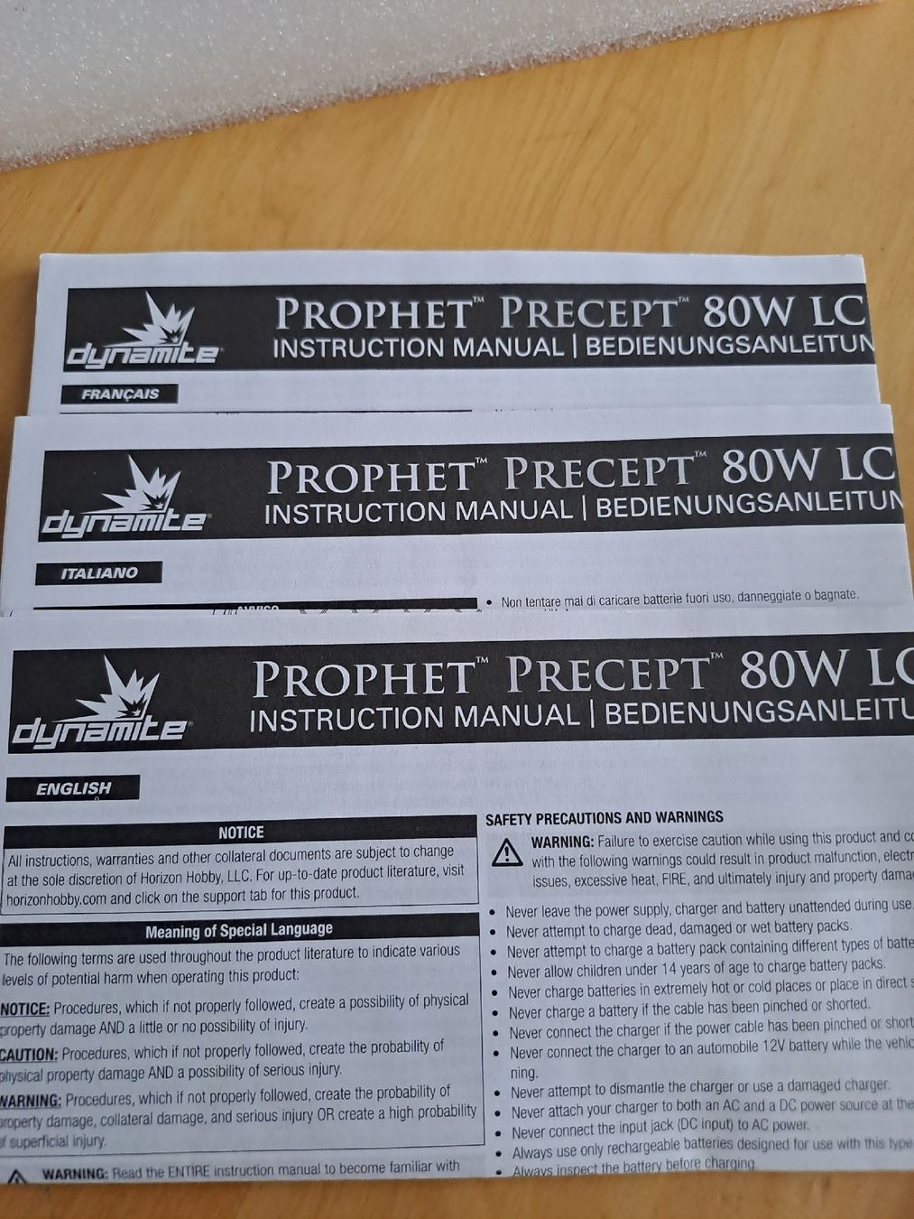 RC Kits de montage: Dynamite Prophet Precept Ladegerät 80W  – D'occasion à Quarten par ebro02 3