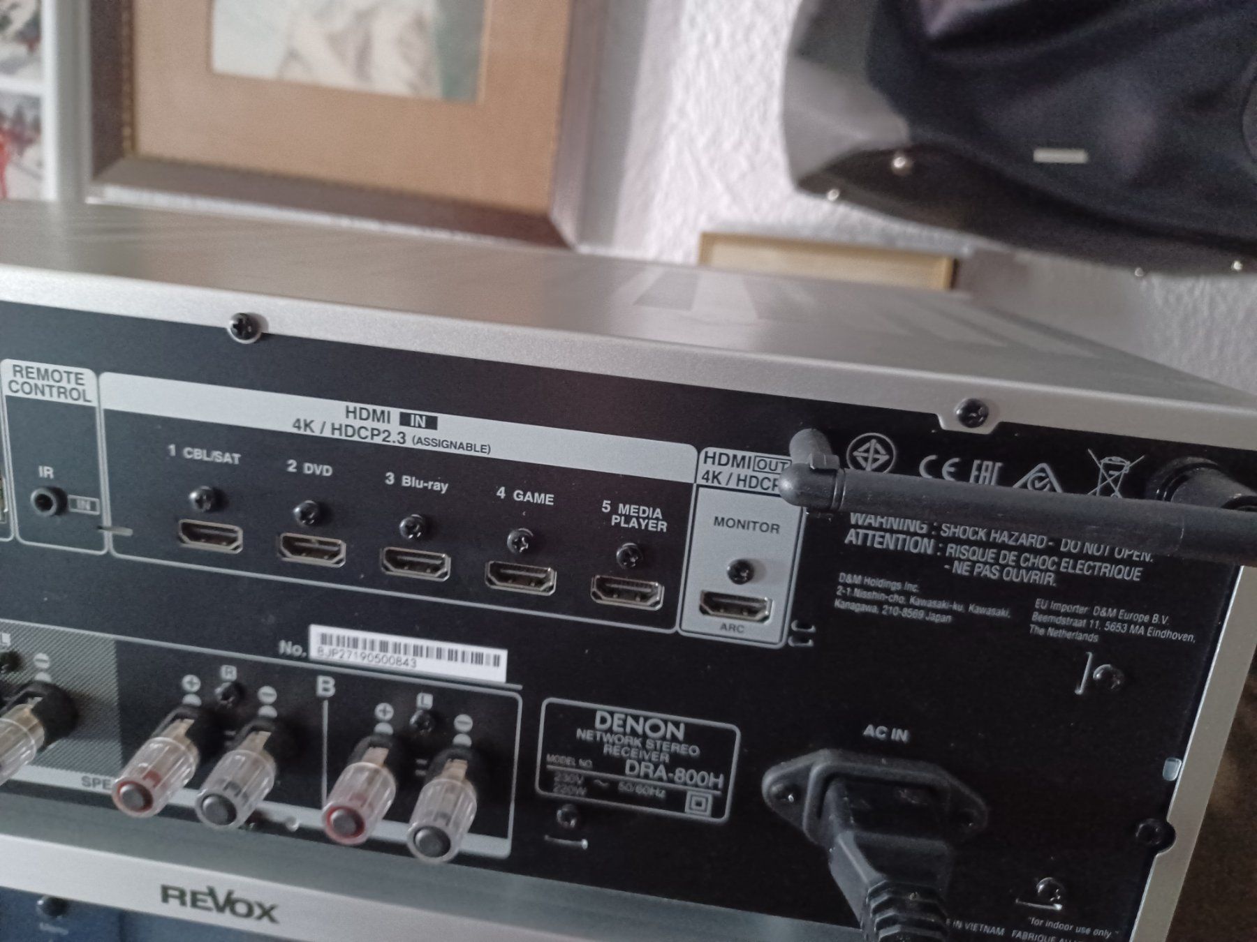 Denon Ricevitori: DENON DRA-800 H – Difettoso da LUZERN venduto da picci01 4