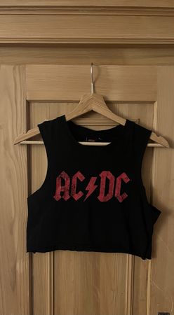 ab 1.- AC/DC Tanktop Gr. XS Baumwolle