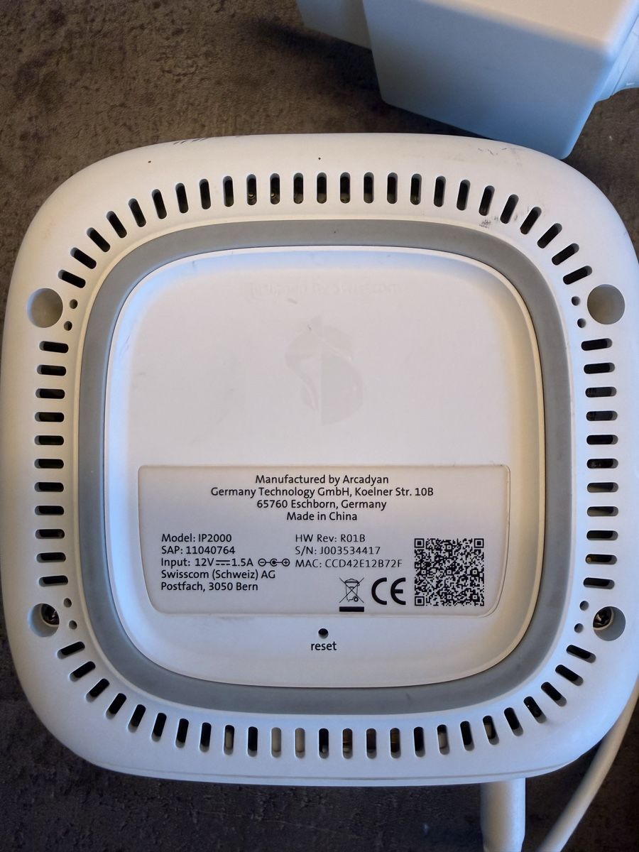 Swisscom WiFi: Swisscom TV-Set – Usato da Bad Ragaz venduto da anj_tpy5 1