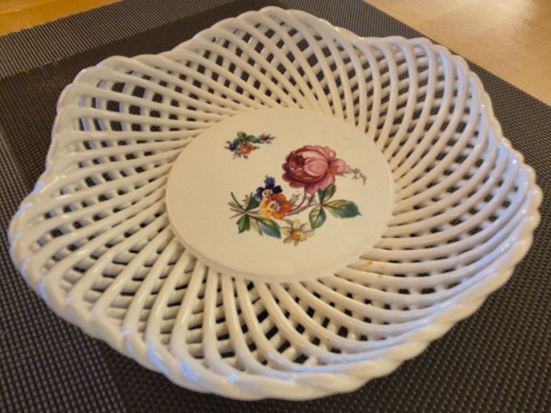Schalen: Keramikschale mit Flechtrand, Vintage – Gebraucht aus Stettlen von kur_ss2z 1