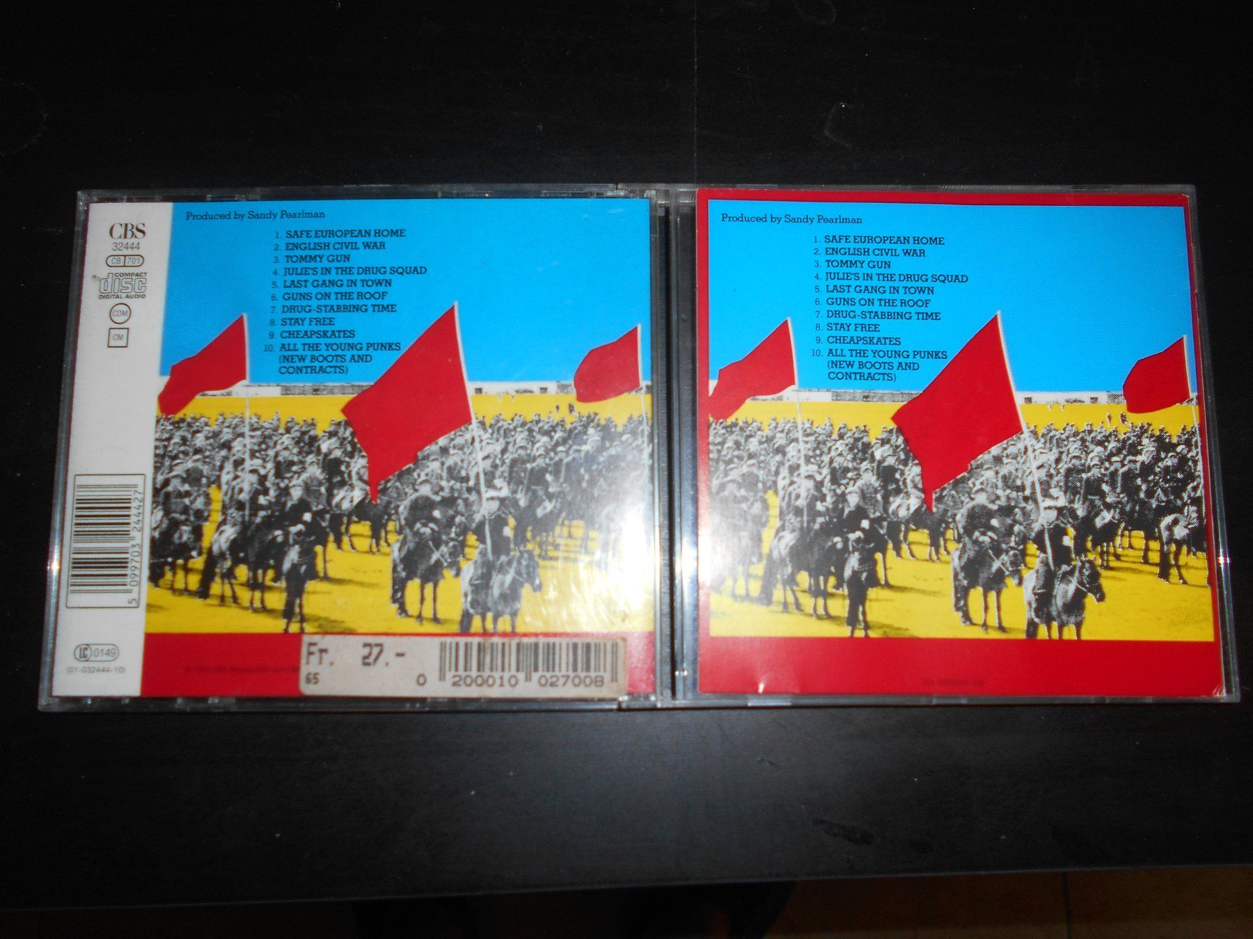 CDs: The Clash – Give 'Em Enough Rope / 1978 – Gebraucht aus Aarberg von witchhunter01 1