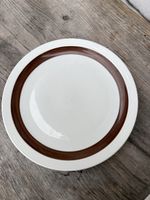 Teller Seltmann Weiden brauner Rand Set gebraucht