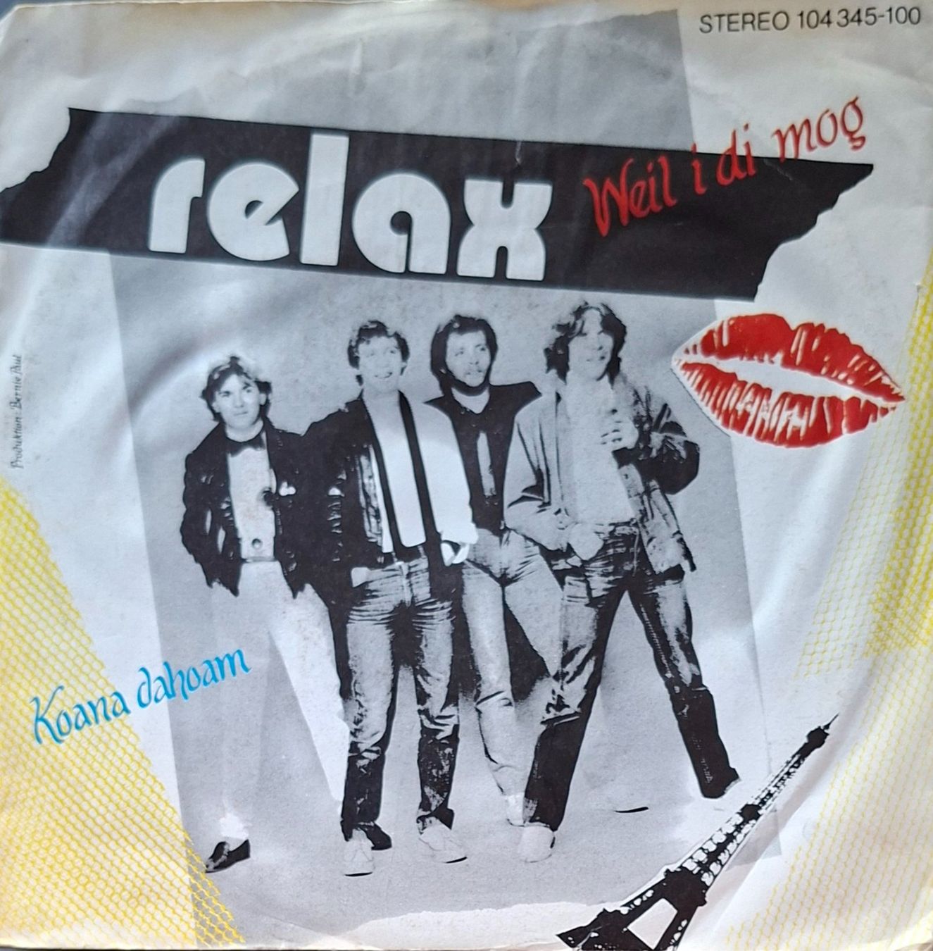 Schallplatten: Vinyl-Single Relax - Weil i di mog – Gebraucht aus Langenthal von Modo39