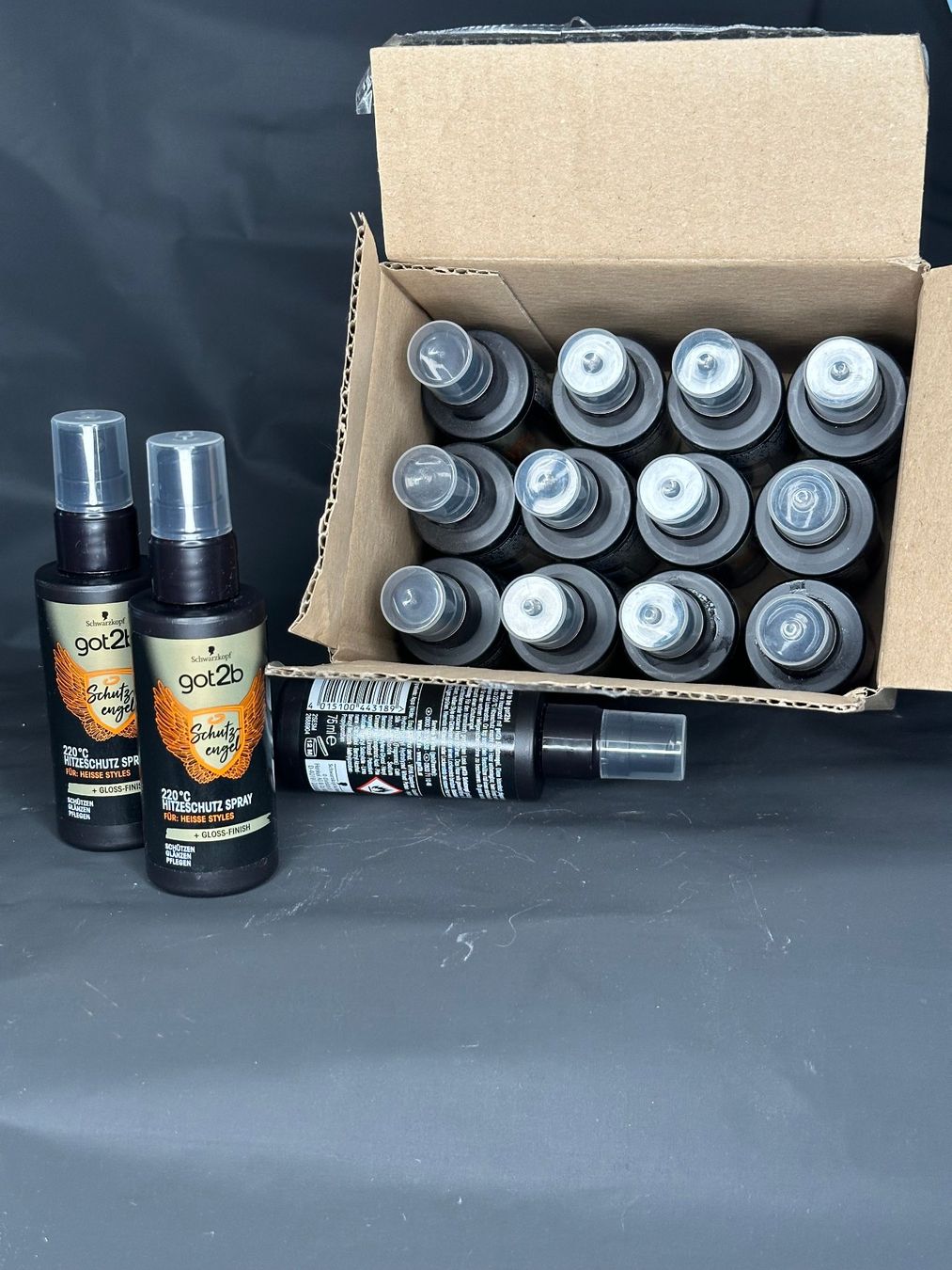 Orologi da terra & Orologi da parete: 12x Got2b Schutzengel 220C Hitzeschutz Spray – Nuovo e nell'imballaggio originale da Kloten venduto da Loears 4