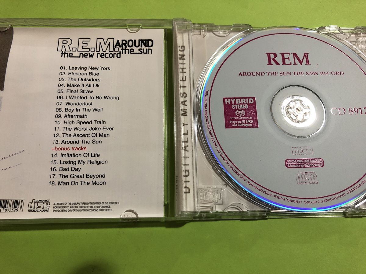 CD: R.E.M. - Around The Sun ( + Bonus Track!) – Usato da Flaach venduto da rubo7 1