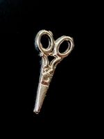 Schere (Attrappe) f/Puppenstuben. Metall.