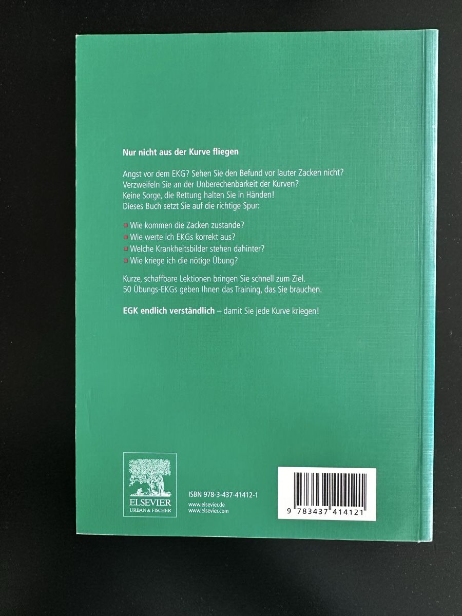 Libri: EKG endlich verständlich Buch von Albrecht – Usato da Suhr venduto da eeela01 1