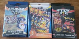 Pokémon carte collezionabili box 3 pezzi nuovo