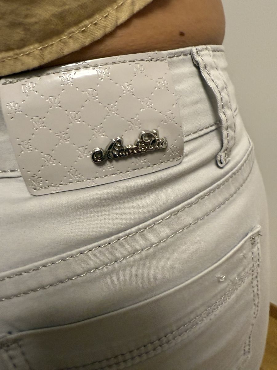Hosen: Pantalon Max & Liu taille 40, gris/beige – Neu (gemäss Beschreibung) aus Les Avanchets von NR07 2