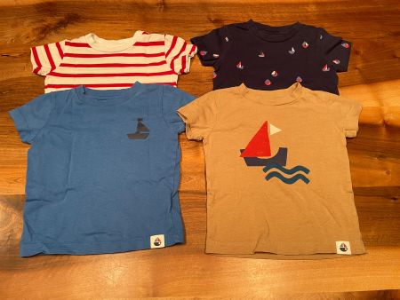 4 T-Shirts von NEXT, Grösse 74
