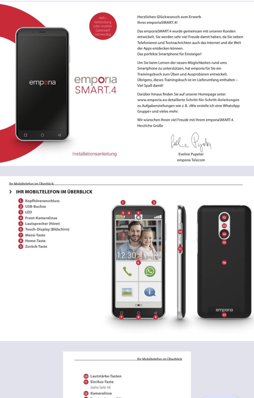 Emporia Telefoni cellulari / Smartphones: Emporia – Difettoso da Winterthur venduto da Activ-since-2006 4