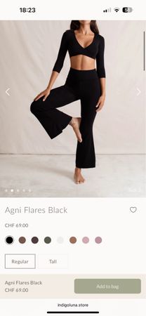 Indigo Luna Agni Pants - Black 