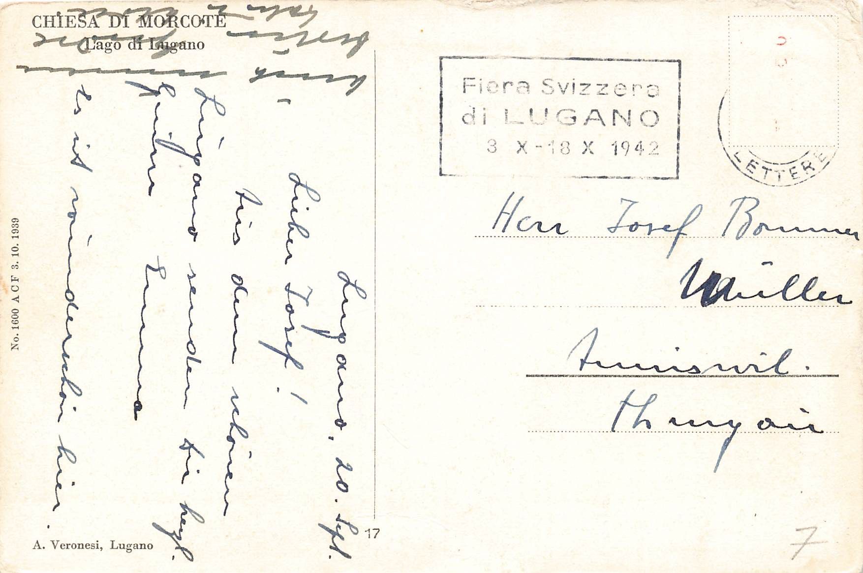 Cartes postales: Morcote G – D'occasion à Biasca par Blenio71 1