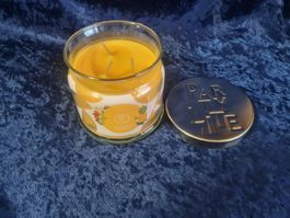 PartyLite - 3-Docht-Glas Sun Orchid Pineapple