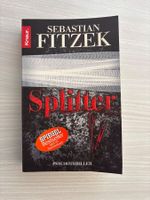 Livre "Splitter" Sebastian Fitzek Psychothriller poche
