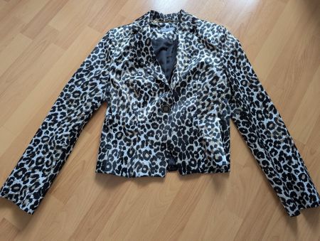 Cannella Damen Blazer, Leo Muster, Grösse 38, Top Zustand!