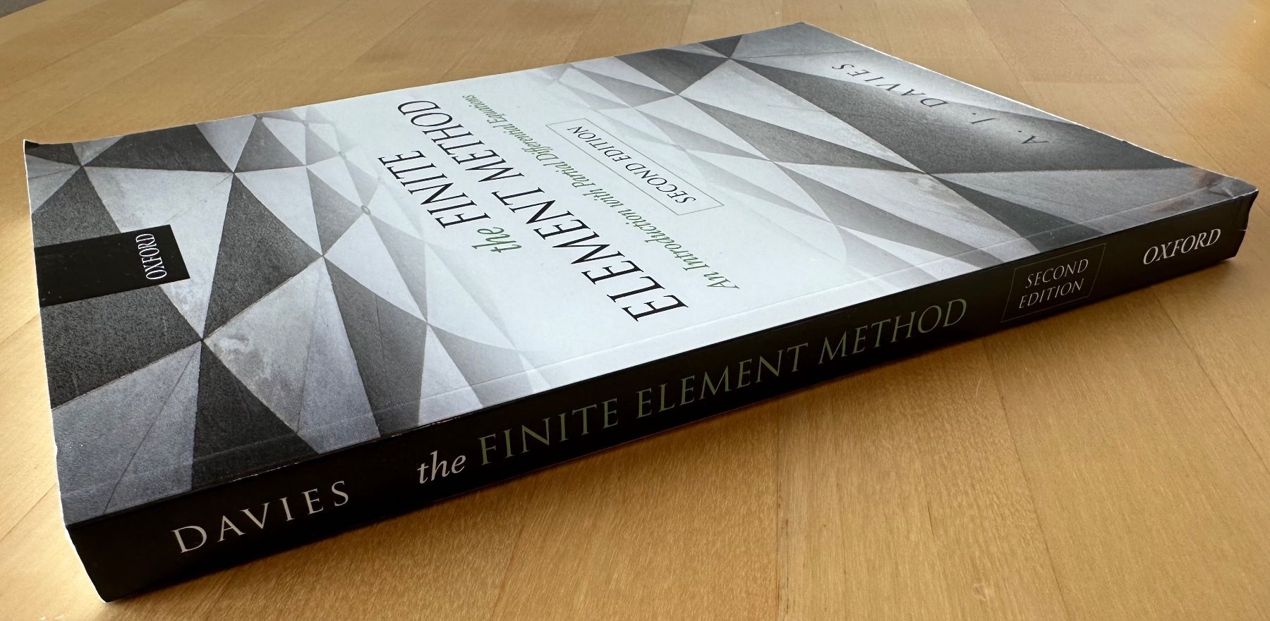 Libri: Lehrbuch The Finite Element Method 2. Edition (Oxford) – Usato da Watt venduto da BOberland71 1