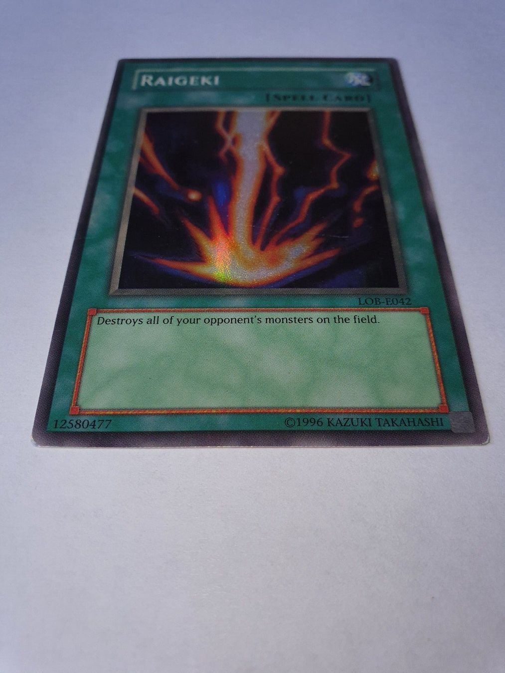 Yugioh Cartes à collectionner: !!! Yugioh: Raigeki LOB-E042 !!! – D'occasion à Arbon par Akatsuki9 2
