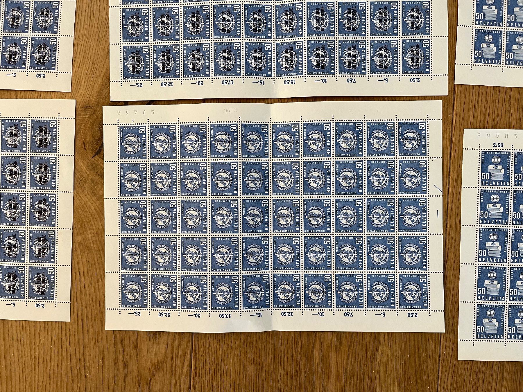Tutti i francobolli: Schweizer Briefmarken Genfer Ämter  400 CHF ** – Nuovo (secondo la descrizione) da Zürich venduto da Wubayrot 3