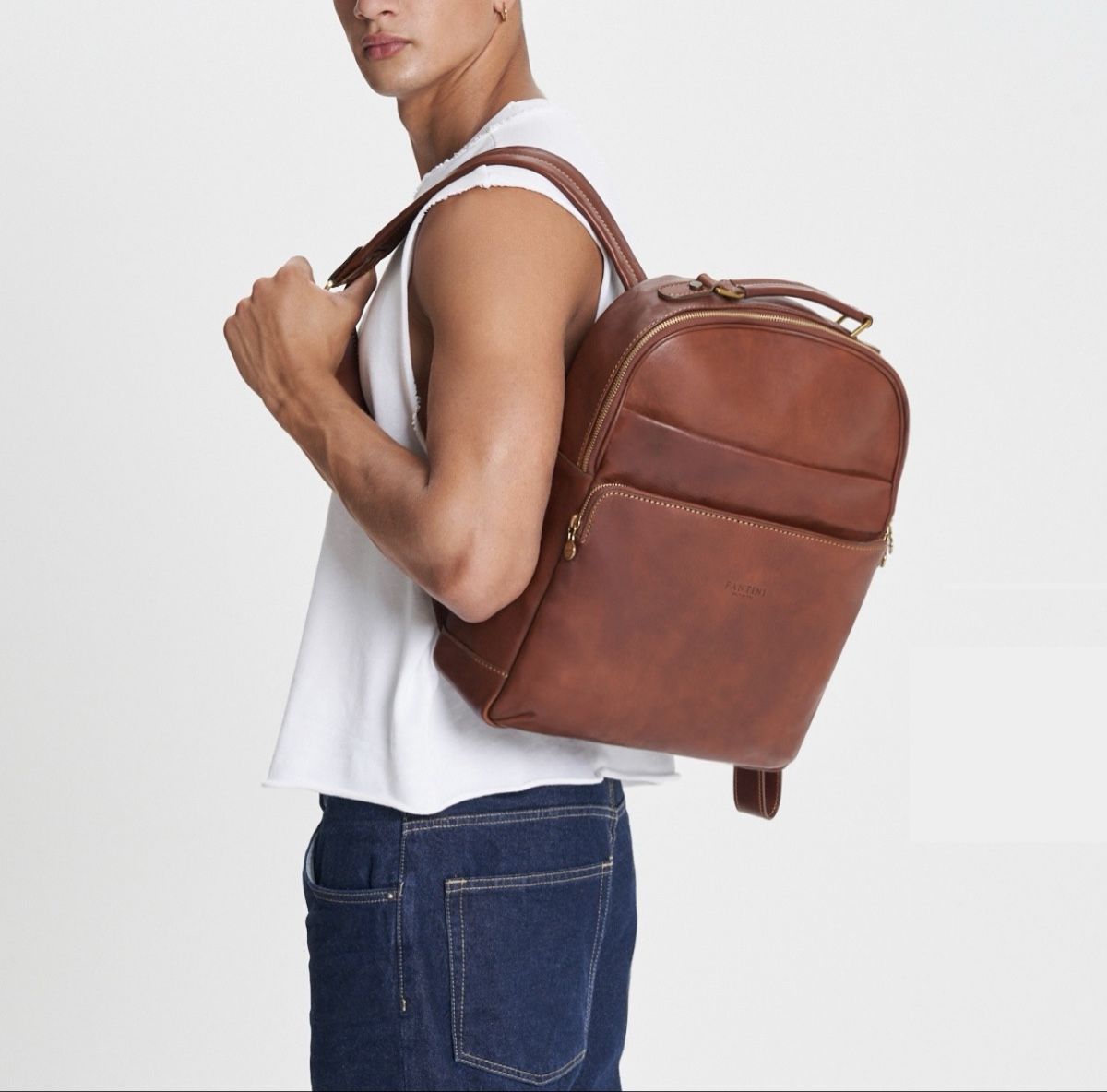 Zaini: Lederrucksack Melbourne – Nuovo e nell'imballaggio originale da Wittenbach venduto da bes_k8vr 1