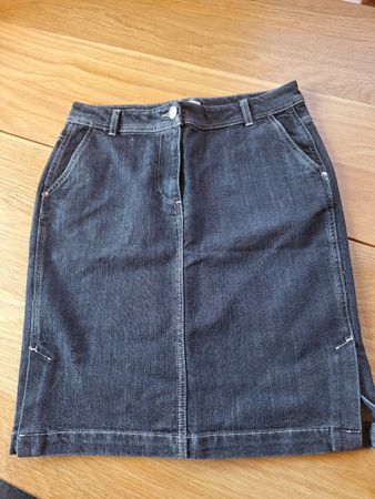 Damen Rock Jeans schwarz  Grösse 38 guter Zustand