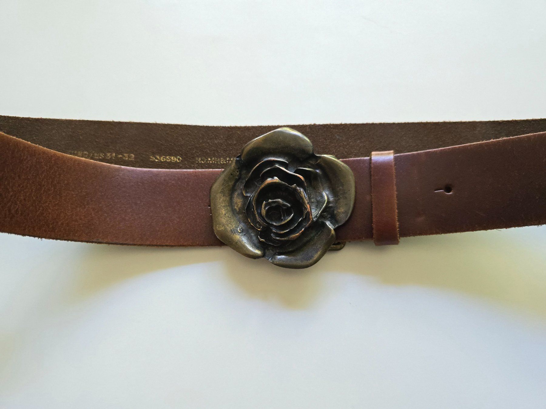 Ceintures: Sehr schöner Vintage Gurt mit Rose – D'occasion à Dättlikon par Wundertuete_ 1