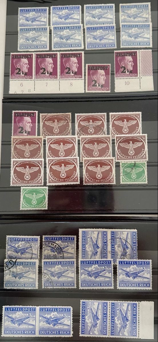 Alle Briefmarken: Feldpost Deutsches Reich – Gebraucht aus Duebendorf von Fczfanrobi