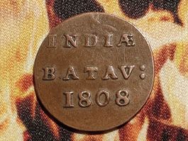 India Batav 5 1/32 Gulden (1/2 Duit) 1808