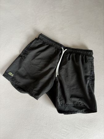 Lacoste Badehose / Grösse M / Schwarz