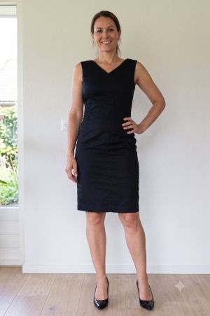 Black Cocktail Dress – Size 36 / S