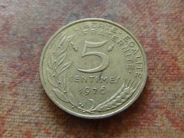FRANCE  5 Centimes  1976  (P)