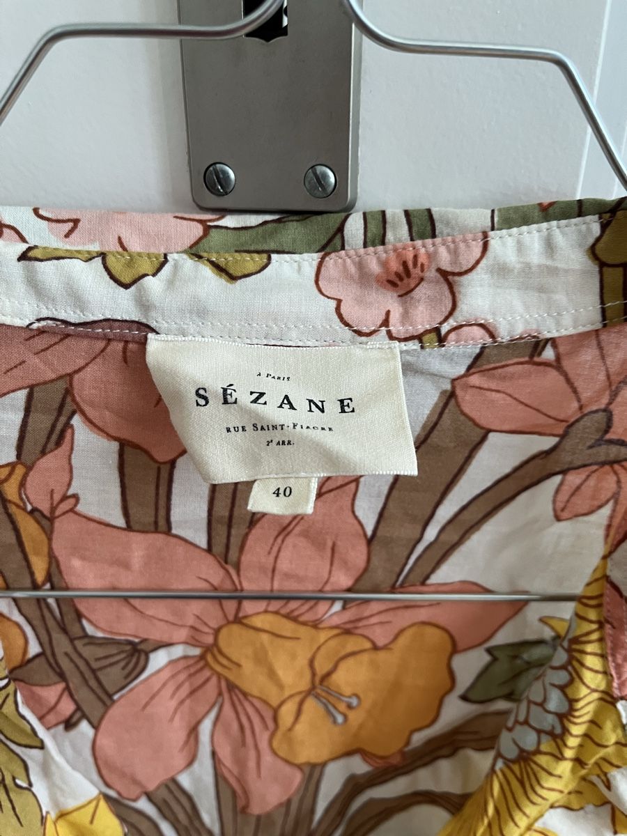 Sezane Camicette: Chemise Sézane modèle Pierrot – Usato da Bern venduto da marinouzien 3