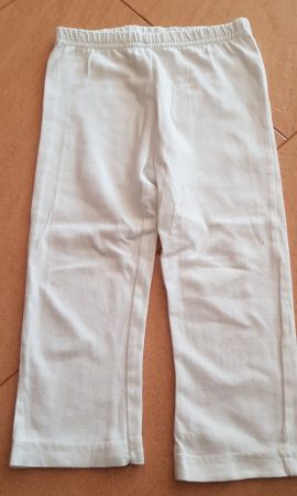 Leggins weiß für Mädchen Größe 86 von Girl smile