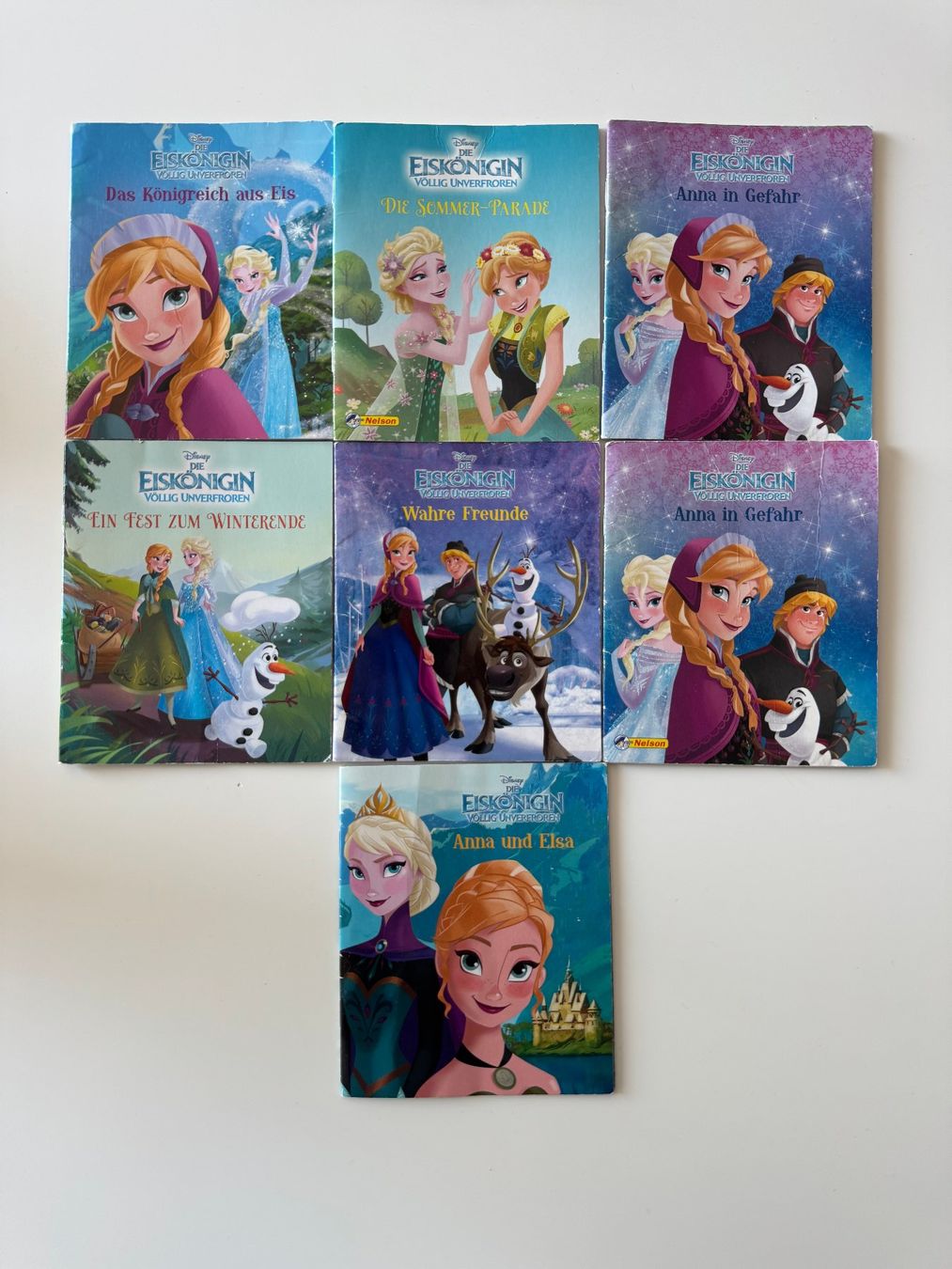 Altro in  Abbigliamento & Accessori: 7 Minitaschenbücher Disney Frozen – Usato da Dietikon venduto da Freestyla