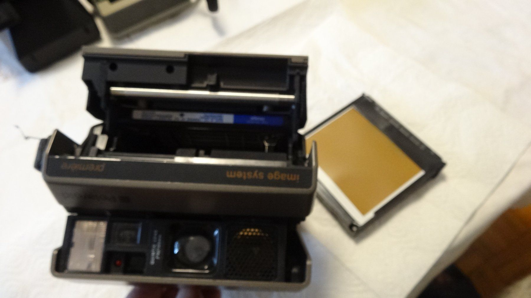 Polaroid Fotocamera: POLAROID IMAGE SYSTEM POLAROID RECEIVER.SOFORT BILD KAMERA – Usato da zürich venduto da ahmad01 6