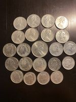 Royaume-Uni, lot de 5 pence