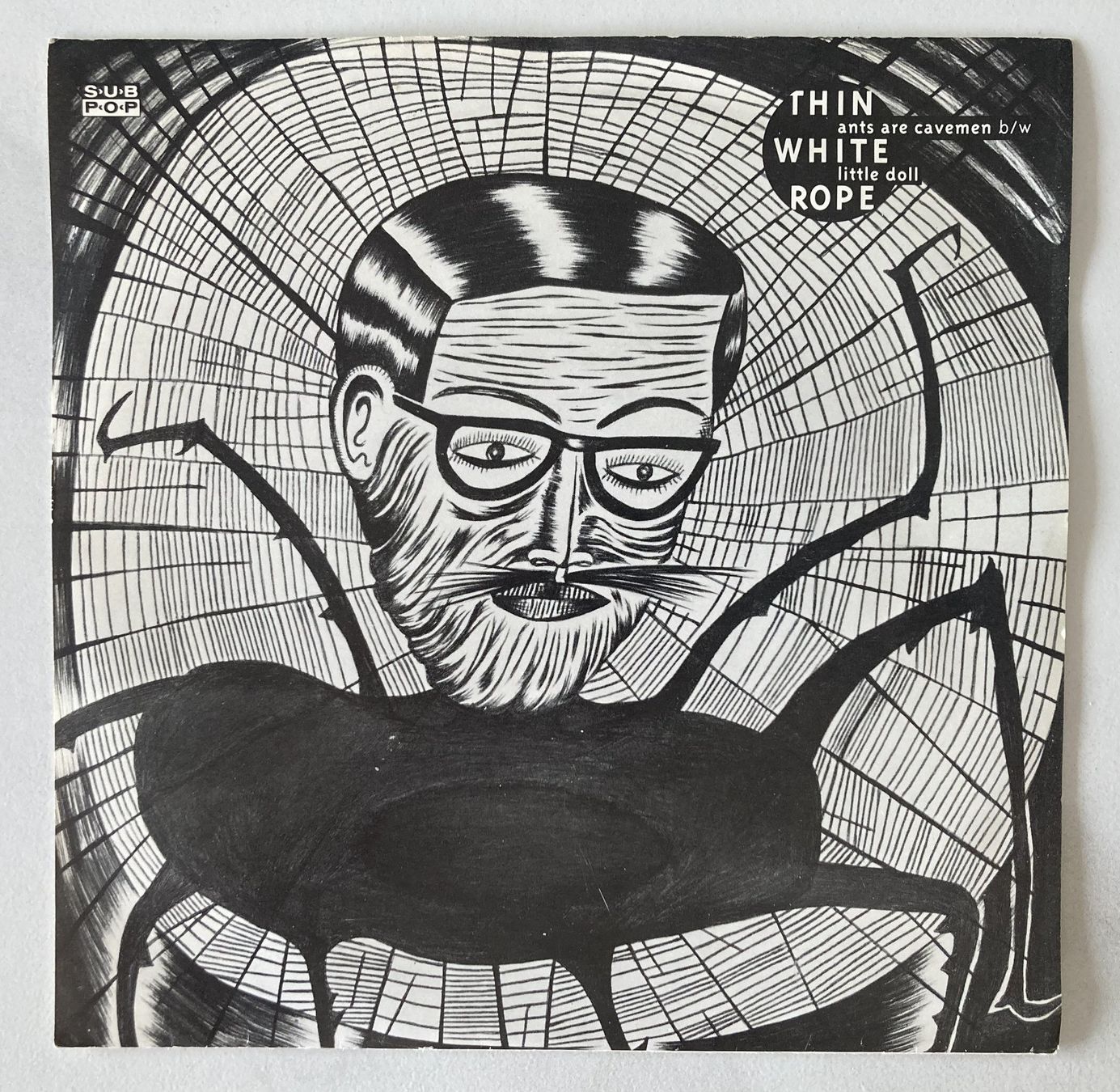 Schallplatten: THIN WHITE ROPE - ANTS ARE CAVEMEN – Gebraucht aus Bottens von hotter-than-hell