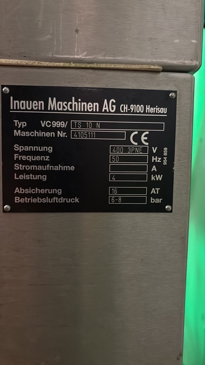 Vc999 Tutte le macchine: Siegelmaschiene VC999 – Usato da Einsiedeln venduto da sab_w26c 2