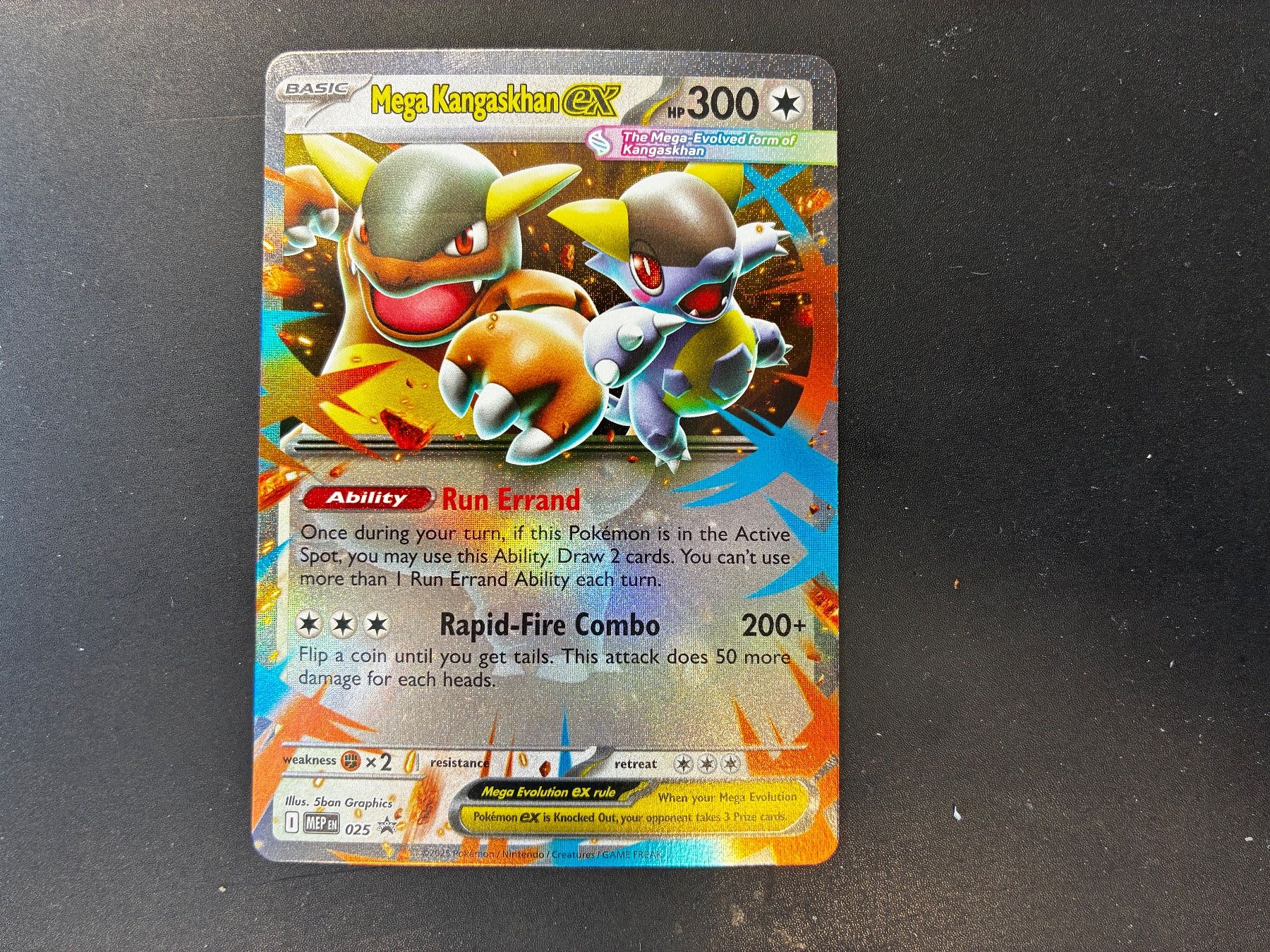 Pokémon Carte collezionabili: Mega Kangaskhan ex - Promo 025 - en – Nuovo (secondo la descrizione) da Hütten venduto da yve_tf69