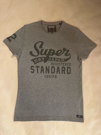 Superdry T-Shirt, Grau, Grösse L, Top Zustand!