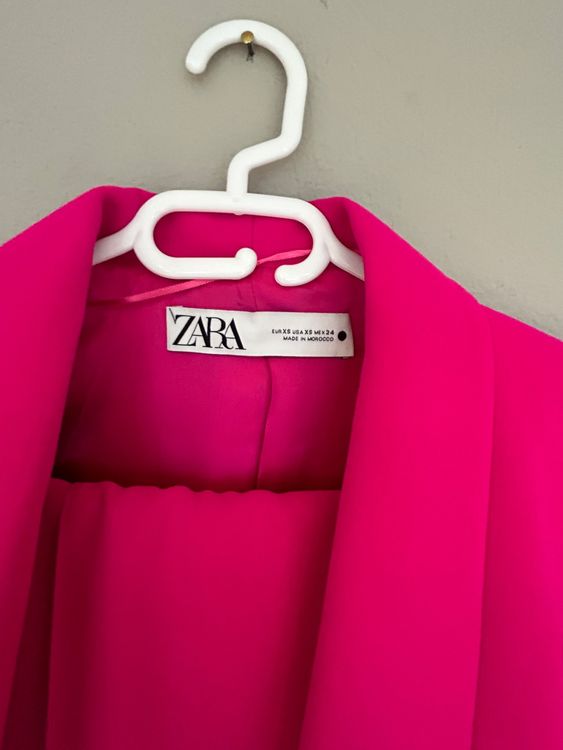 Hosenanzug pink Zara