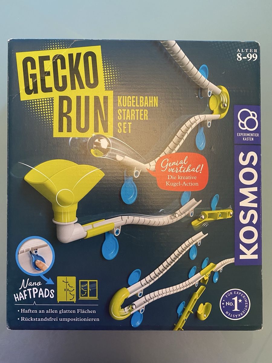 Kosmos Spielzeuge: Kugelbahn Kosmos Gecko Run Starter Set  – Gebraucht aus Bern von Mondol
