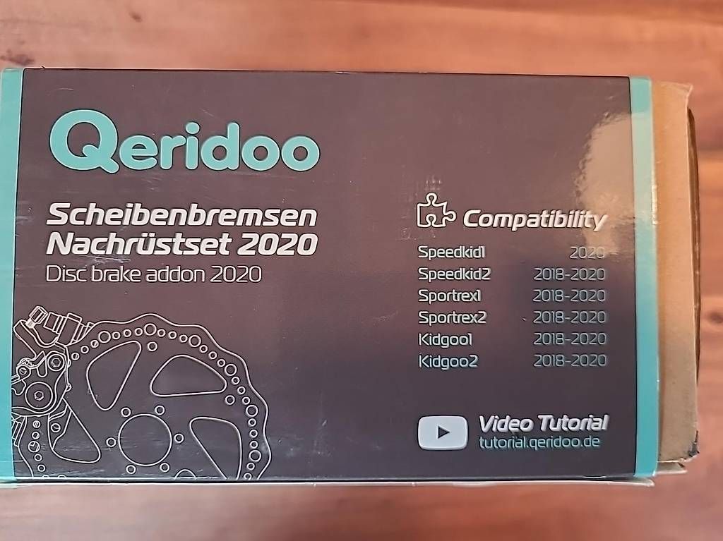 Ersatzteile: Qeridoo Scheibenbremsen-Nachrüstset – Neu und originalverpackt aus Sulgen von APhil01 1