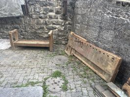 Alte Werkbank zum restaurieren 